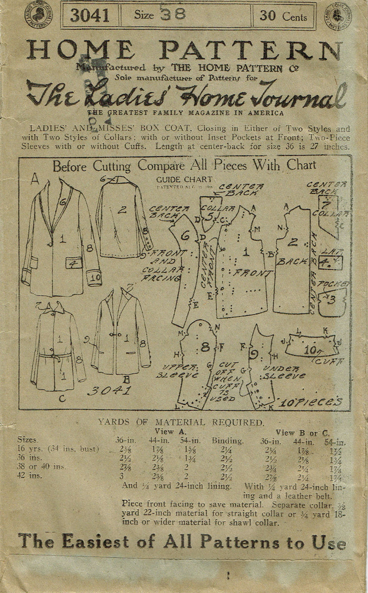 Ladies Home Journal 3818: 1920s Rare Uncut Boys Baseball Uniform Sewin –  Vintage4me2