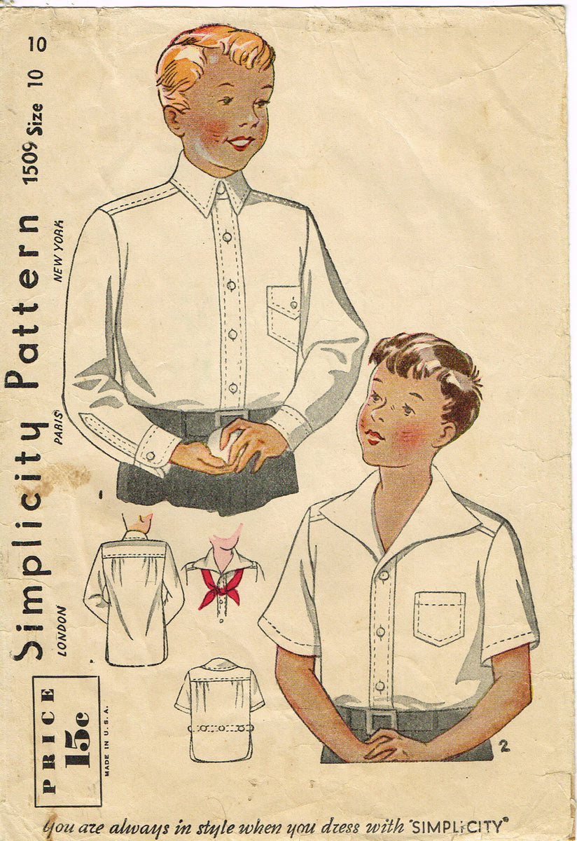 vintage clothing boys