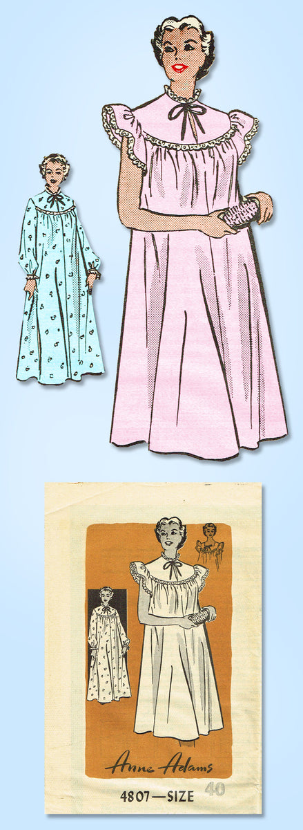 1950s Vintage Anne Adams Sewing Pattern 4619 Plus Size Stout Bra