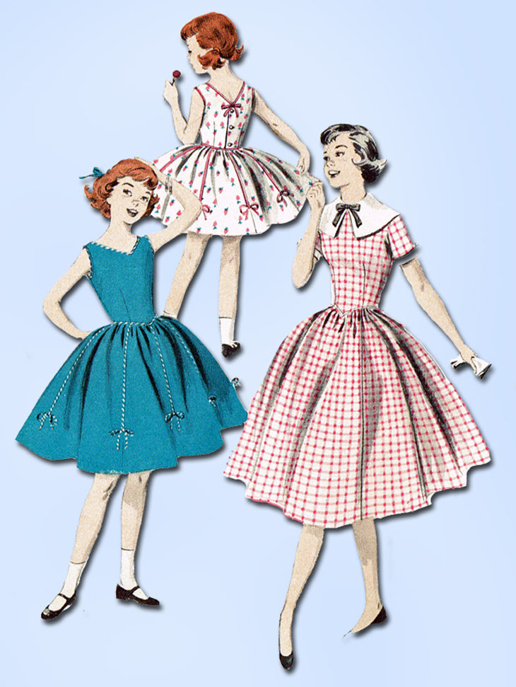 1950s fashion dress patterns
