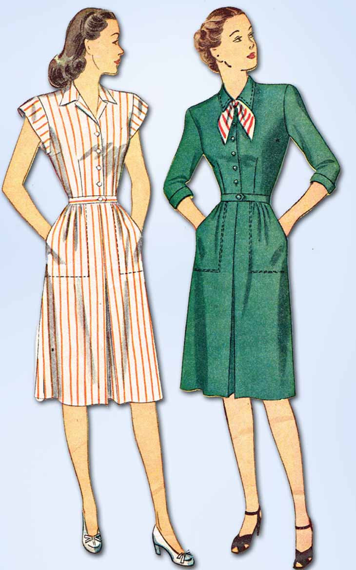 1960s Simplicity 3613 Vintage Sewing Pattern Girls Shirtwaist