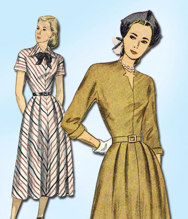 Simplicity 4586 1940s Dress Vintage Sewing Pattern – WeSewRetro