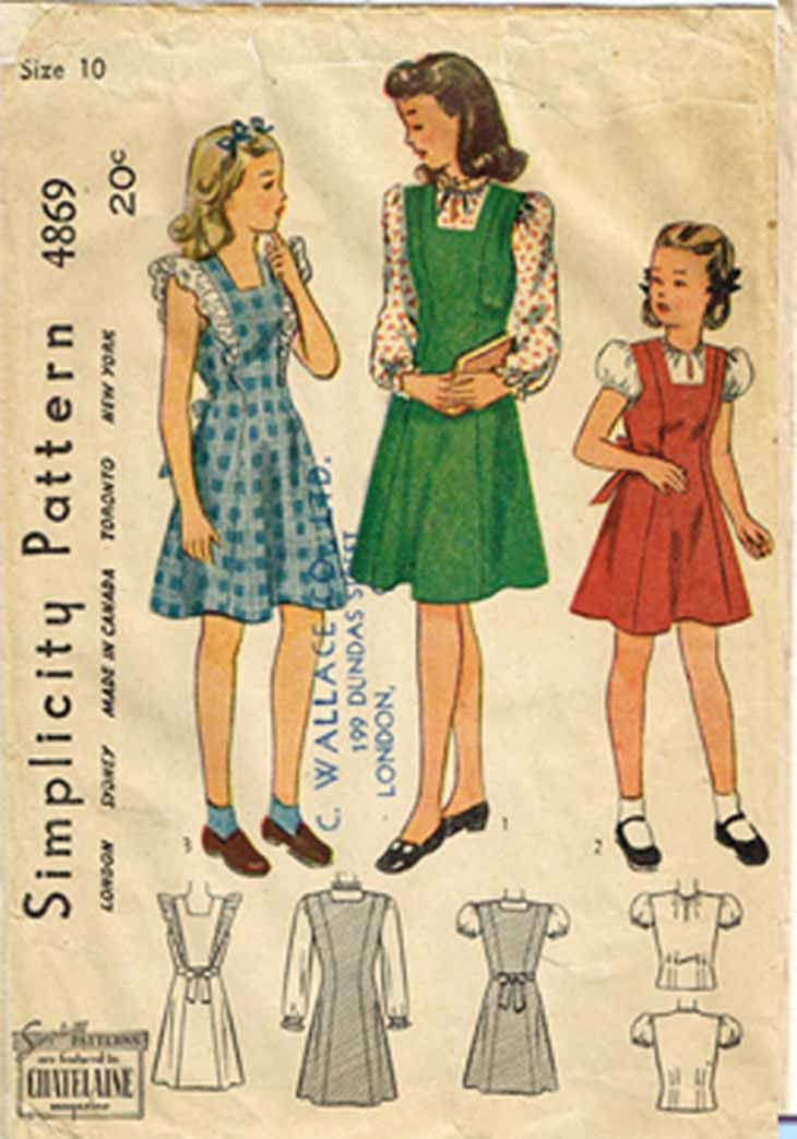 1940s shop jumper skirt