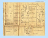 Mail Order 2710: 1940s Misses Feedsack Apron Sz MED Vintage Sewing Pattern