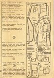 1940s Vintage Mail Order Sewing Pattern 2710 WWII Misses from a Man's Suit 32 B