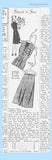 1940s Vintage Mail Order Sewing Pattern 2710 WWII Misses from a Man's Suit 32 B