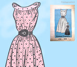 1960s Original Vintage ANNE ADAMS Pattern 4765  Misses Easy Dress Uncut 36B Easy to Make