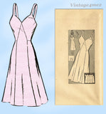 1940s Vintage Marian Martin Pattern 9013 Uncut Misses Bias Cut Wrap Slip Sz 46 B