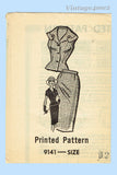 Marian Martin 9141: 1950s Uncut Misses 2 Piece Suit Sz 32 B Vintage Sewing Pattern