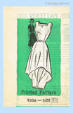 1960s Vintage Marian Martin Pattern 9356 Uncut Misses Classic Sun Dress Size 34 Bust