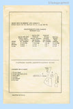 Marian Martin 9492: 1940s Uncut Misses Full Bib Apron Sz SM Vintage Sewing Pattern