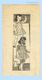 Marian Martin 9674: 1940s Little Girls Jumper Vintage Sewing Pattern Sz 8