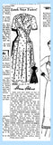 Anne Adams 4586: 1950s Double Breasted Coat Dress 32B Vintage Sewing Pattern