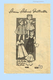 Anne Adams 4600: 1940s Cute 20 Inch Doll Clothes Set Vintage Sewing Pattern