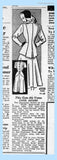 1940s Vintage Anne Adams Sewing Pattern 4906 Misses Peplum Suit Sz 11  UNCUT