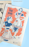 1940s Vintage Anne Adams Sewing Pattern 4917 Uncut Misses Apron Set Sz MED