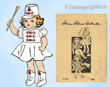 Anne Adams T-4924: 1940s Cute 14 Inch Doll Clothes Set Vintage Sewing Pattern