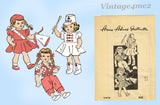 Anne Adams T-4924: 1940s Uncut 22 Inch Doll Clothes Set Vintage Sewing Pattern