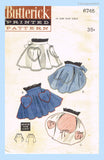 1950s Vintage Butterick Sewing Pattern 6746 Easy Misses Hostess Apron Fits All