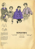 Digital Download Advance Fashion Flyer April 1950 Small 1950s Sewing Pattern Catalog