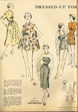 Digital Download Advance Fashion Flyer May 1951 Small 1950s Sewing Pattern Catalog