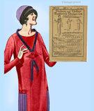 Butterick 5439: 1920s Misses Long Lean Flapper Dress 36 B Vintage Sewing Pattern