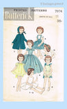 1950s Vintage Butterick Sewing Pattern 7974 15 inch Sweet Sue Doll Clothes