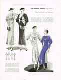 1930s Digital Download Butterick Spring & Early Summer 1933 Fashion Magazine Pattern Book Catalog