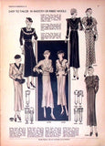 Digital Download 1930s Excella Winter 1933 1934 Quarterly Pattern Catalog 36 pgs