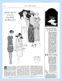 Ladies Home Journal 3964: 1920s Uncut Misses Dress 34 B Vintage Sewing Pattern