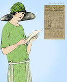 Ladies Home Journal 2840: 1920s Uncut Designer Dress Vintage Sewing Pattern