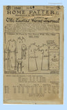 Ladies Home Journal 2840: 1920s Uncut Designer Dress Vintage Sewing Pattern