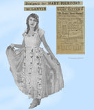 1920s VTG Ladies Home Journal Pattern 3133 Uncut Paris Designer Lanvin Dress 34B