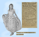 1920s VTG Ladies Home Journal Pattern 3133 Uncut Paris Designer Lanvin Dress 34B