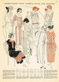 Ladies Home Journal 3480: 1920s Uncut Misses Dress Sz 38B Vintage Sewing Pattern