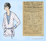 Ladies Home Journal 3542: 1920s Uncut Misses Blouse Vintage Sewing Pattern 42B