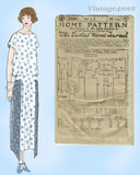 Ladies Home Journal 3586: 1920s Uncut Misses Day Dress 34B Vintage Sewing Pattern