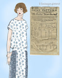 Ladies Home Journal 3586: 1920s Uncut Misses Day Dress 34B Vintage Sewing Pattern