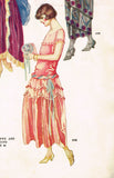 Ladies Home Journal 3742: 1920s Misses Scalloped Dress Vintage Sewing Pattern UNCUT