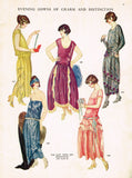 Ladies Home Journal 3742: 1920s Misses Scalloped Dress Vintage Sewing Pattern UNCUT