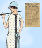 Ladies Home Journal 3965: 1920s Uncut Misses Dress 36 B Vintage Sewing Pattern