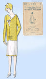 1920s Ladies Home Journal Sewing Pattern 5404 FF Multi Size Flapper Blouse 34-38