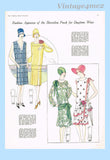 1920s VTG Ladies Home Journal Sewing Pattern 5372 Uncut Misses Flapper Dress 38B