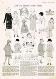 Ladies Home Journal 2205: 1920s Toddler Girls Cape Sz 8 Vintage Sewing Pattern