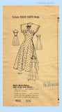 Marian Martin 9043: 1940s Uncut WWII Sun Dress Sz 34 B Vintage Sewing Pattern