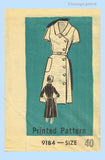 1960s Vintage Marian Martin Sewing Pattern 9184 Uncut Misses Dress Sz 42 B