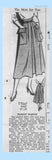 1950s Martin Mail Order Pattern 9347 Misses' Skirt Pattern Big Shaped Pockets