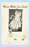 1940s Vintage Marian Martin Pattern 9439 Stunning Uncut Misses Apron Sz 32-34 Bust