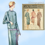 McCall 5456: 1920s Uncut Misses Flapper Dress Sz 38 B Vintage Sewing Pattern