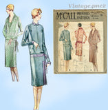 McCall 5456: 1920s Uncut Misses Flapper Dress Sz 38 B Vintage Sewing Pattern